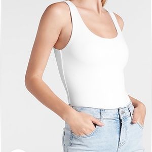 EXPRESS Ivory Bodysuit. Size small.